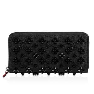 Christian Louboutin Black Studded Wallet